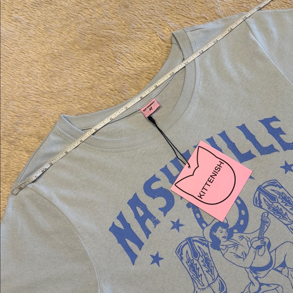 KITTENISH Nashville Music City USA T-Shirt - Picture 10 of 12
